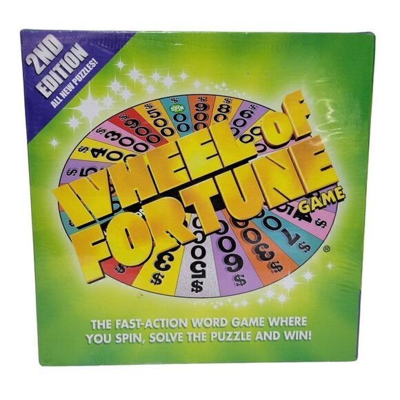 Wheel of Fortune Game 2nd Edition - Picture 1 of 4